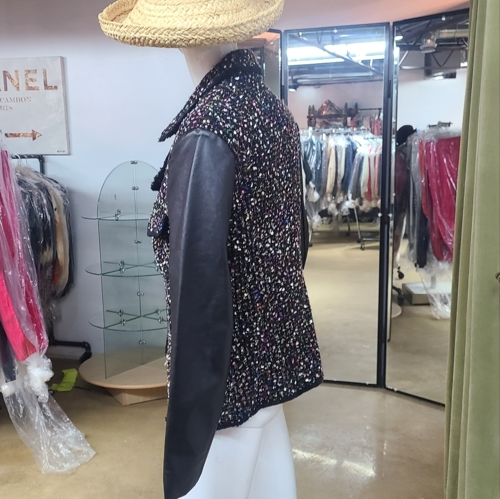 Simon Chang Multi Color Blazer - Picture 8 of 13